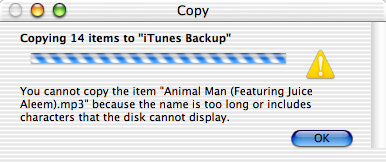 Mac OS X copy dialog box.