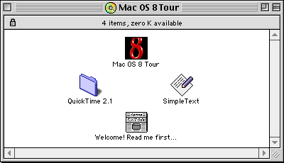 Mac OS 8 Tour: The Copland Years