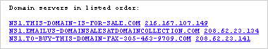 Domain servers in listed order…