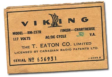 Viking Radio Label