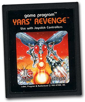 Yar’s Revenge Game Cartridge c. 1981